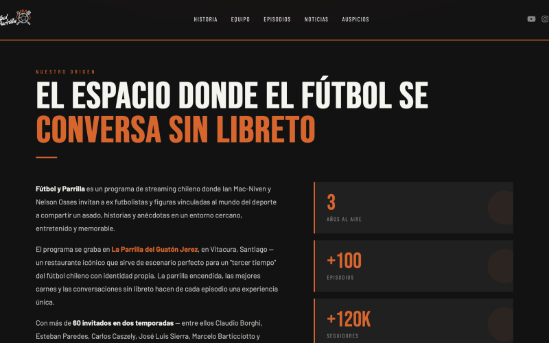 FÚTBOL Y PARRILLA
